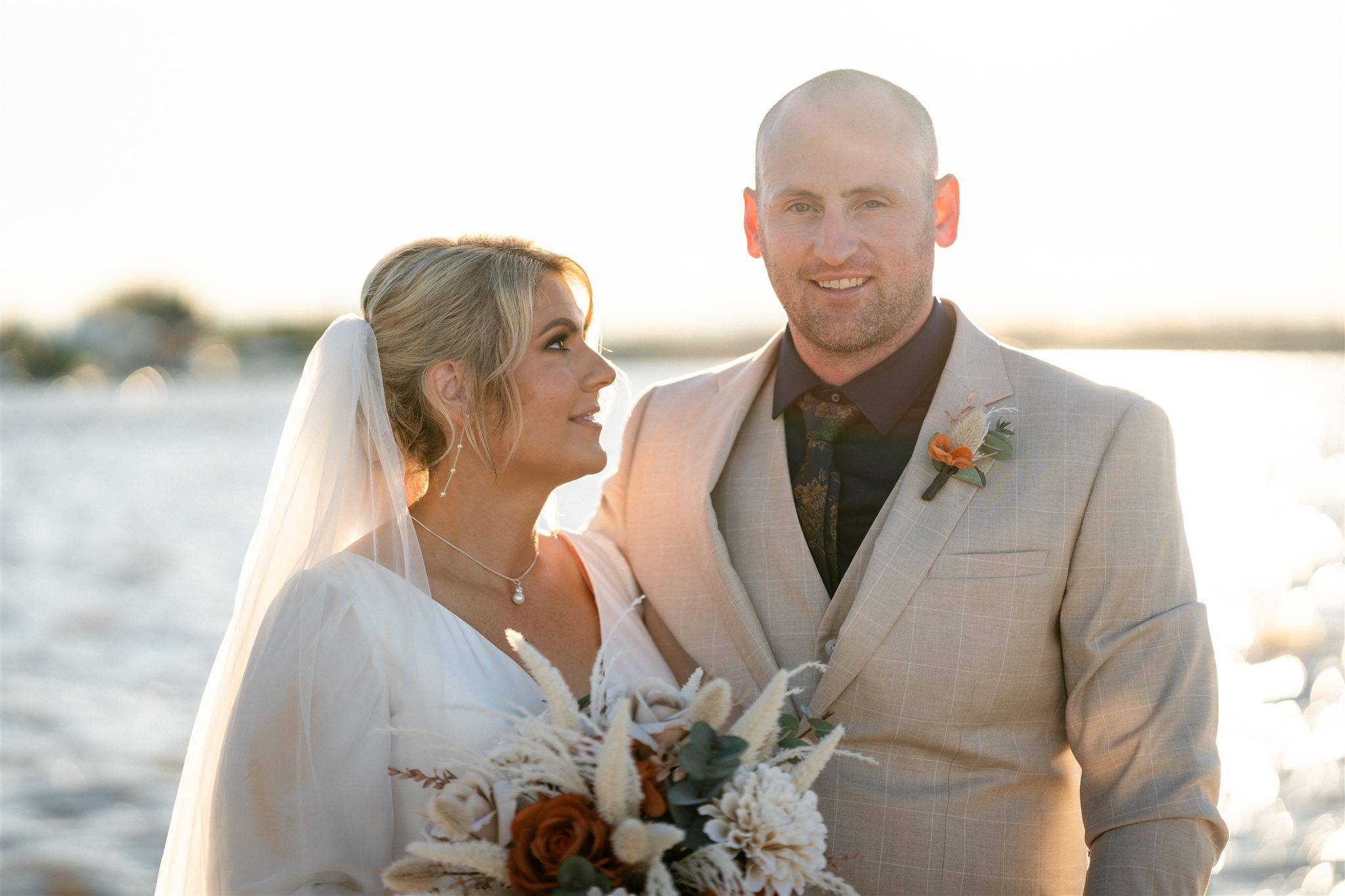 Natalie + Chris // Beachcomber // Wedding Photographer Central Coast