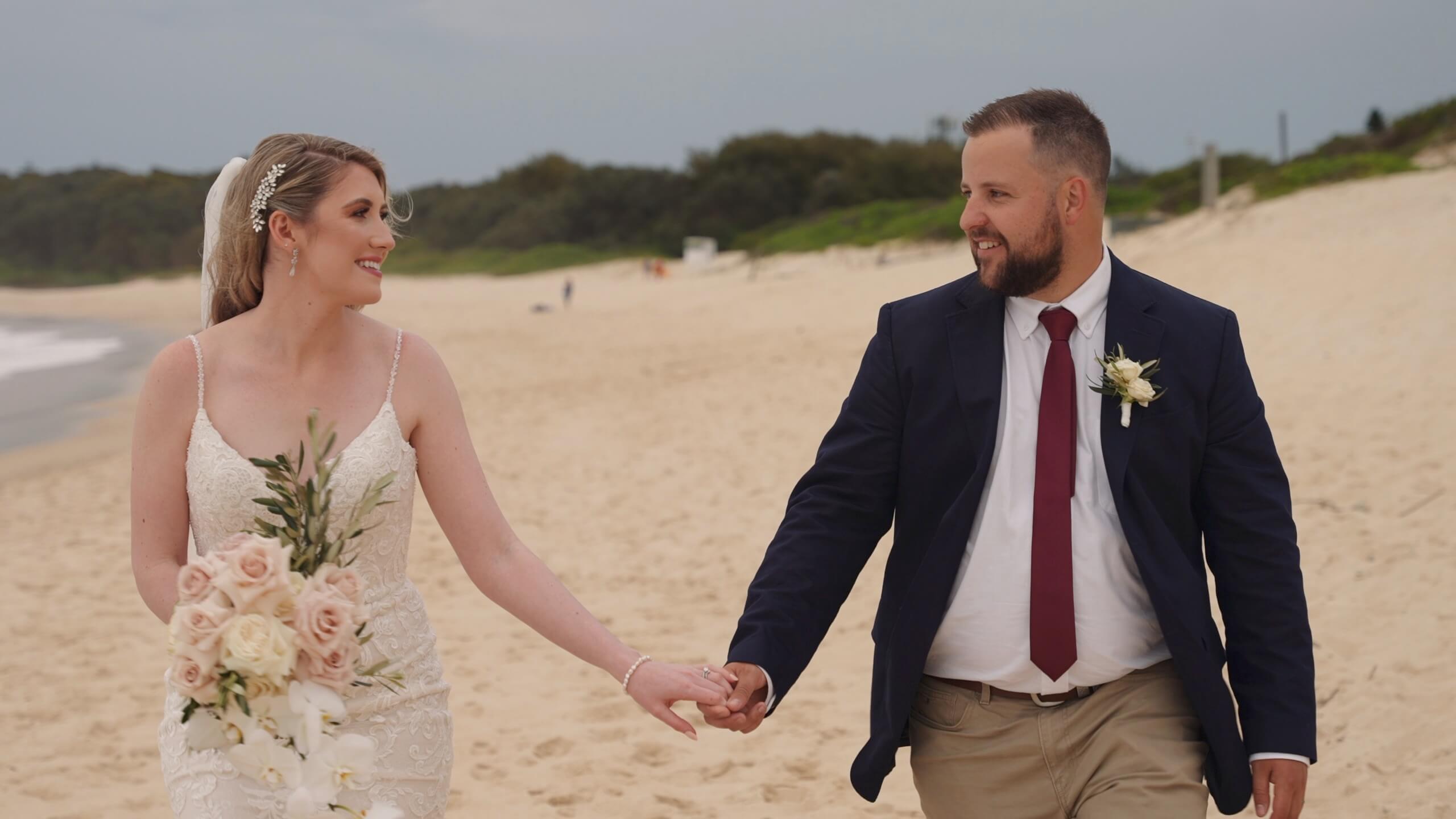 Brenna + Sean Highlight Film // Saltwater Restaurant // Port Stephens Wedding Videography