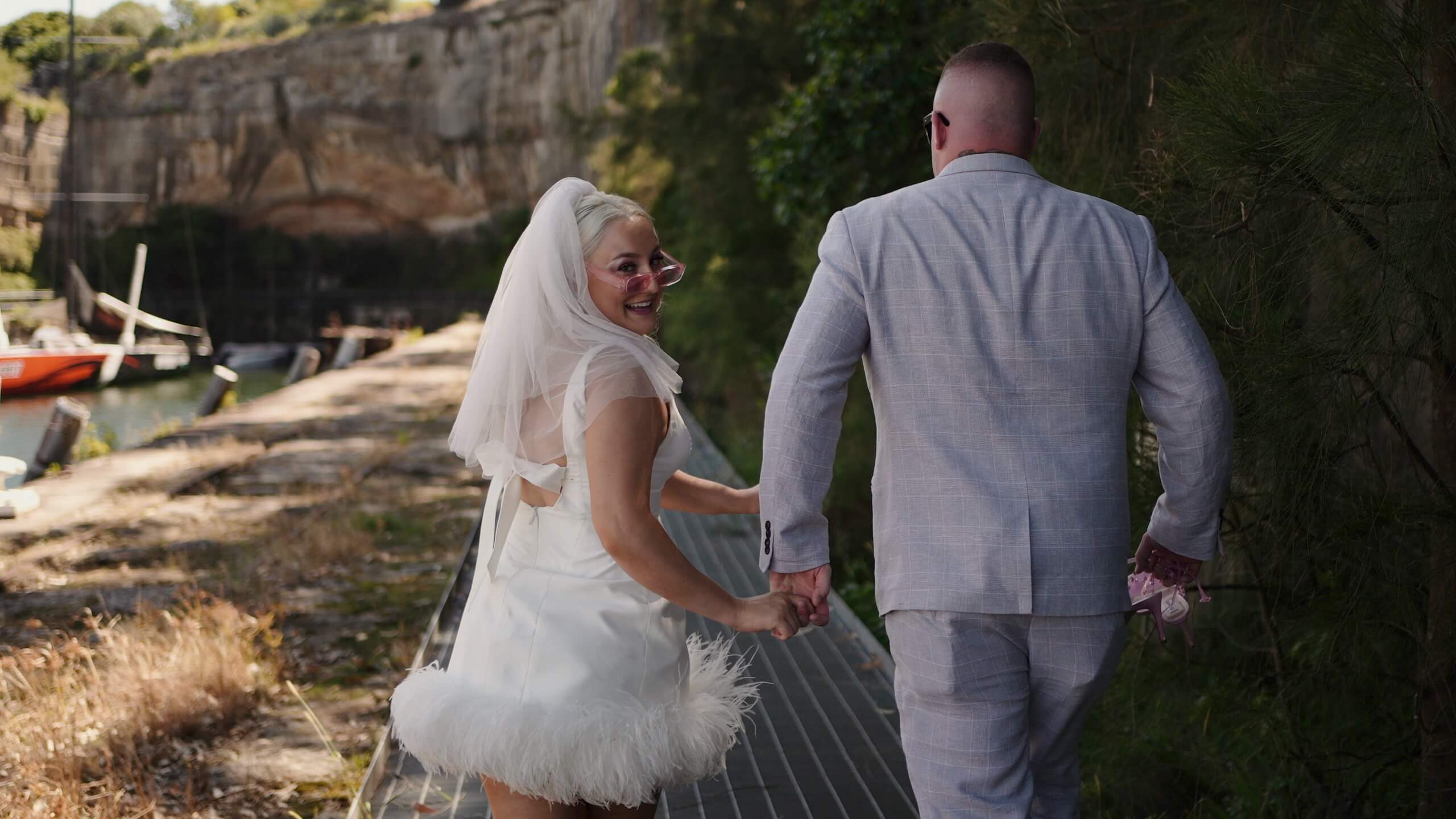 Elizabeth + Mitch Teaser Film // Deckhouse // Sydney Wedding Videography