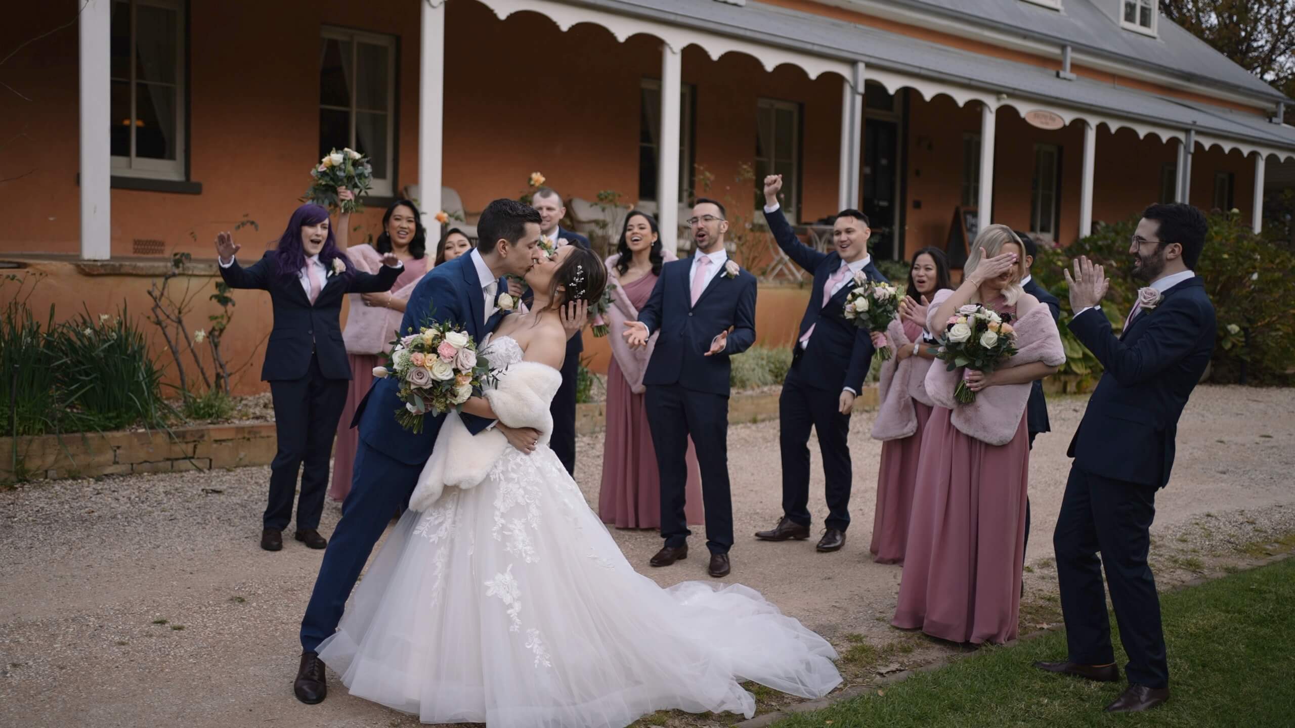 Janine + Damian Feature Film // Fitzroy Inn Historic House // Southern Highlands Wedding Videography