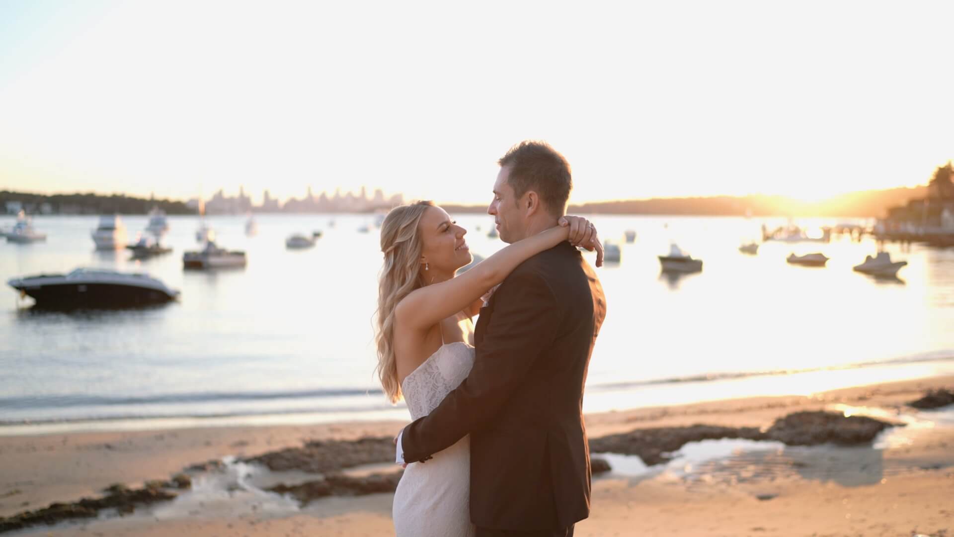 Lisa + Leighton Highlight Film // Watsons Bay Boutique Hotel // Sydney Wedding Videography