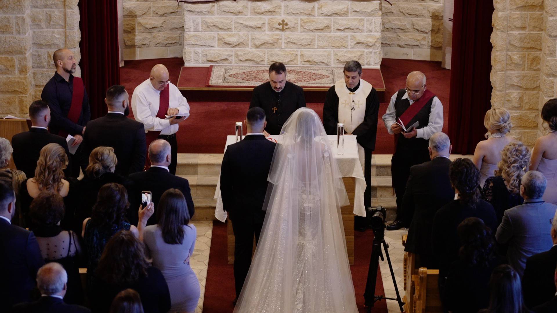 Nicole + Ben Live-Stream // Assyrian Church of the East // Sydney Wedding Videography