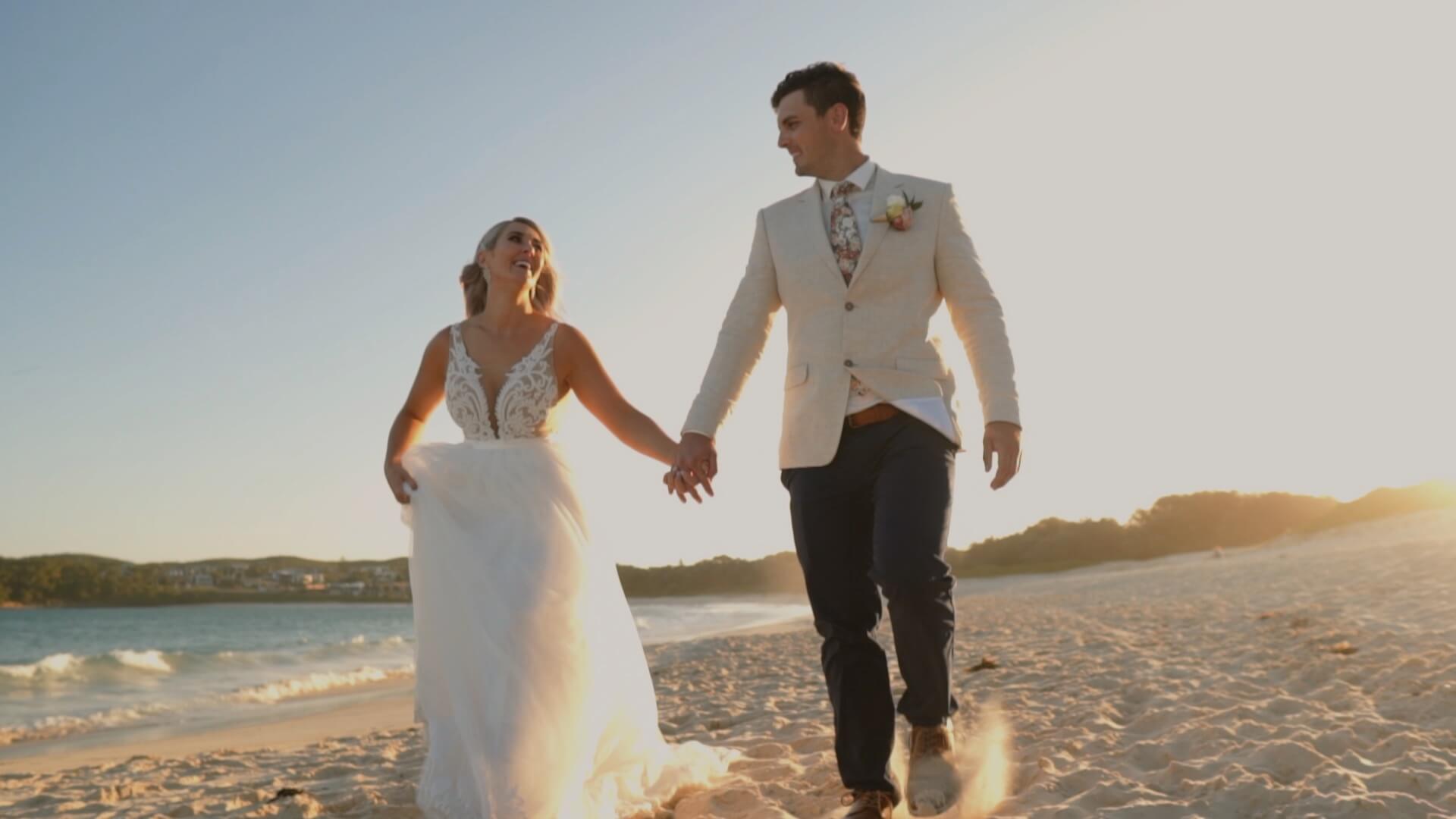 Victoria + Matthew Highlight Film // Saltwater Restaurant // Port Stephens Wedding Videography